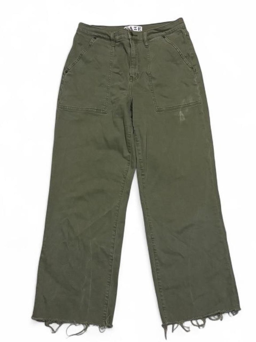 DAZE Denim wide leg utility jeans